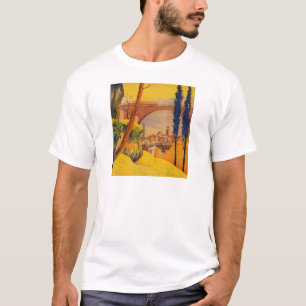 Vintage französische Eisenbahn T-Shirt