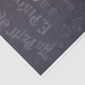 Vintage-Französische-Ephemera-Schrift-Rosen-Decoup Seidenpapier (Ausschnitt)