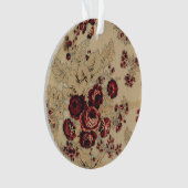 Vintage französische Fabric Ornament (Vorderseite)