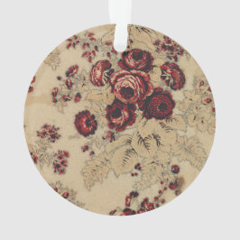 Vintage französische Fabric Ornament