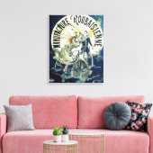 Vintage französische Fahrradwerbung Leinwanddruck (Insitu (Wohnzimmer))