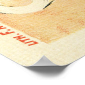 Vintage französische Fahrradwerbung Poster (Ecke)