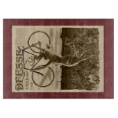 Vintage französische Fahrradwerbung Schneidebrett (Vorderseite)