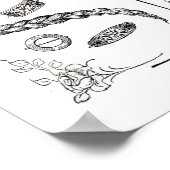 Vintage französische Frauenhaarstile Poster (Ecke)