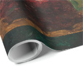 Vintage französische Georges Jeannin-Rose Geschenkpapier (Rolleneckpunkt)