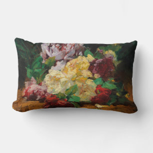 Vintage französische Georges Jeannin-Rose Lendenkissen