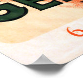 Vintage französische Glycerin-Zahnpastenwerbung Poster (Ecke)