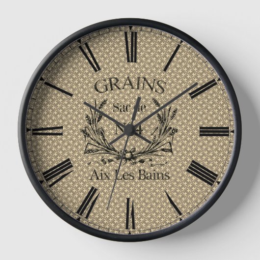 Vintage französische Grabsac Uhr (Vorderseite)