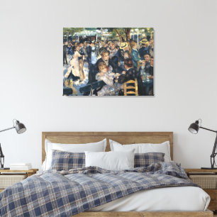 Vintage-französische impressionistische Pariser Ta Leinwanddruck