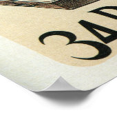 Vintage französische Jugendstilausstellung und Poster (Ecke)