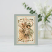 Vintage französische Juwelierfabrik Postkarte (Stehend Vorderseite)