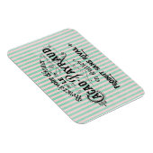 Vintage französische Kakaopulverwerbung Magnet (Rechte Seite)