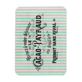 Vintage französische Kakaopulverwerbung Magnet (Vertikal)