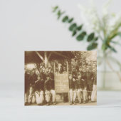 Vintage französische Kavallerie, Erster Weltkrieg Postkarte (Stehend Vorderseite)