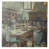 Vintage Französische Küche Fliese (Vorderseite)