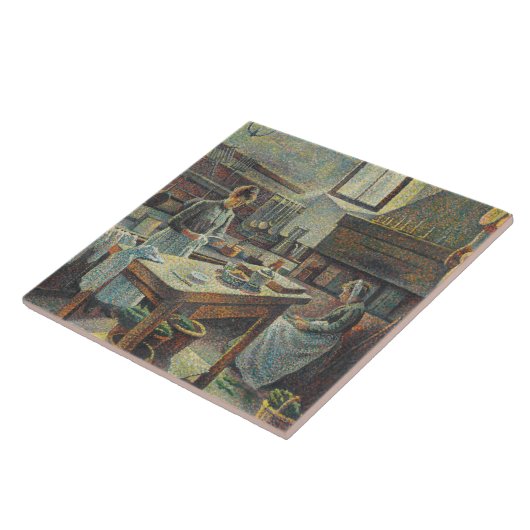 Vintage Französische Küche Fliese (Seite)