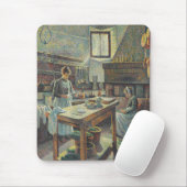 Vintage Französische Küche Mousepad (Mit Mouse)