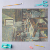 Vintage Französische Küche Seidenpapier (Basteln)