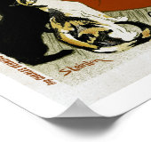 Vintage französische Milchanzeige Poster (Ecke)