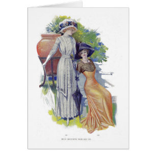 Vintage französische Mode ab 1910