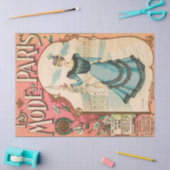 Vintage französische Mode Ephemera Decoupage Seidenpapier (Basteln)