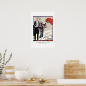Vintage französische Modekunst Poster (Küche)