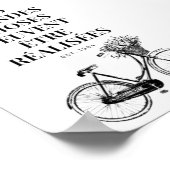 Vintage französische Motivation Zitate Art Poster (Ecke)