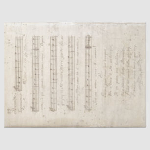 Vintage französische Musik Ah Vous Dirai-je Maman- Seidenpapier