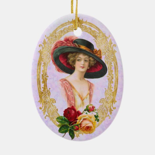 Vintage französische Ornamente (Hinten)