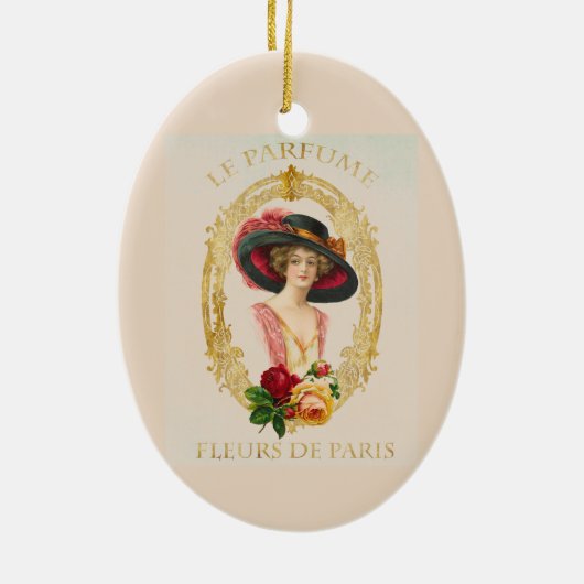 Vintage französische Ornamente (Hinten)