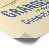 Vintage französische Poster (Ecke)