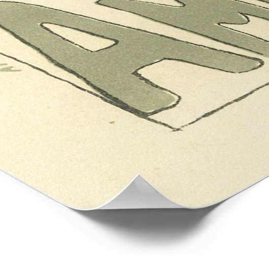 Vintage französische Poster - Botschafter (Ecke)