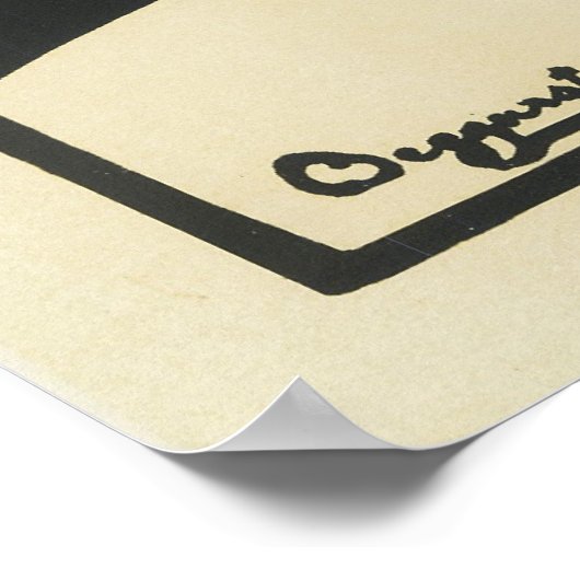 Vintage französische Poster - Don Quixote (Ecke)