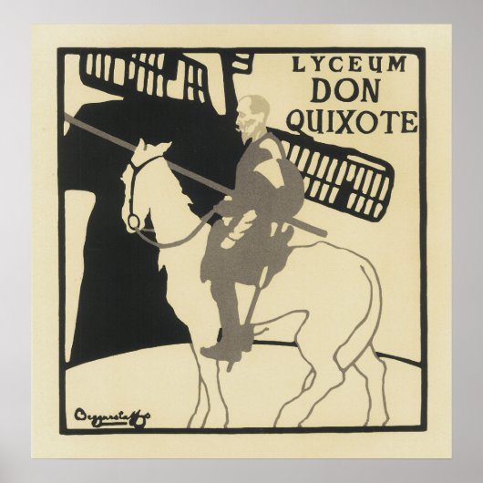 Vintage französische Poster - Don Quixote (Vorne)