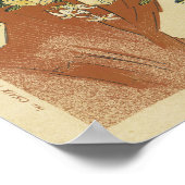 Vintage französische Poster - Fleurs (Ecke)