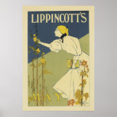Vintage französische Poster - Lippincott (Vorne)