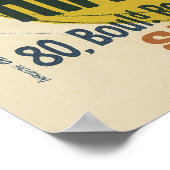 Vintage französische Poster - Musik im Park (Ecke)