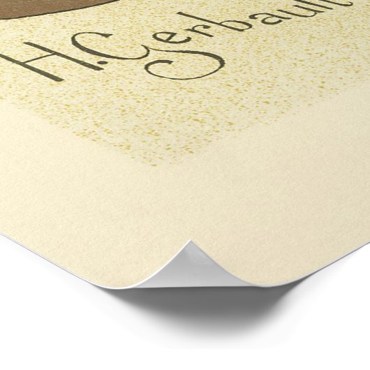 Vintage französische Poster - Schokolade (Ecke)