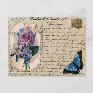 Vintage französische Postkarte