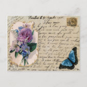 Vintage französische Postkarte (Vorderseite)