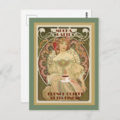 Vintage, französische Postkarte (Vorne/Hinten)