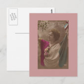 Vintage französische Postkarte (Vorne/Hinten)