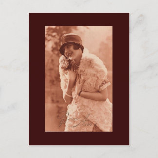 Vintage französische Postkarte