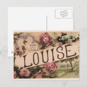 Vintage französische Postkarte (Vorne/Hinten)