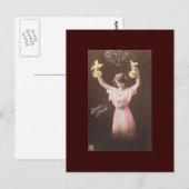 Vintage französische Postkarte (Vorne/Hinten)