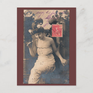 Vintage französische Postkarte
