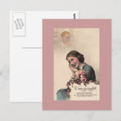Vintage französische Postkarte (Vorne/Hinten)