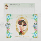 Vintage französische Postkarte (Vorne/Hinten)