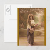 Vintage französische Postkarte (Vorne/Hinten)