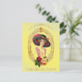 Vintage französische Postkarte (Stehend Vorderseite)